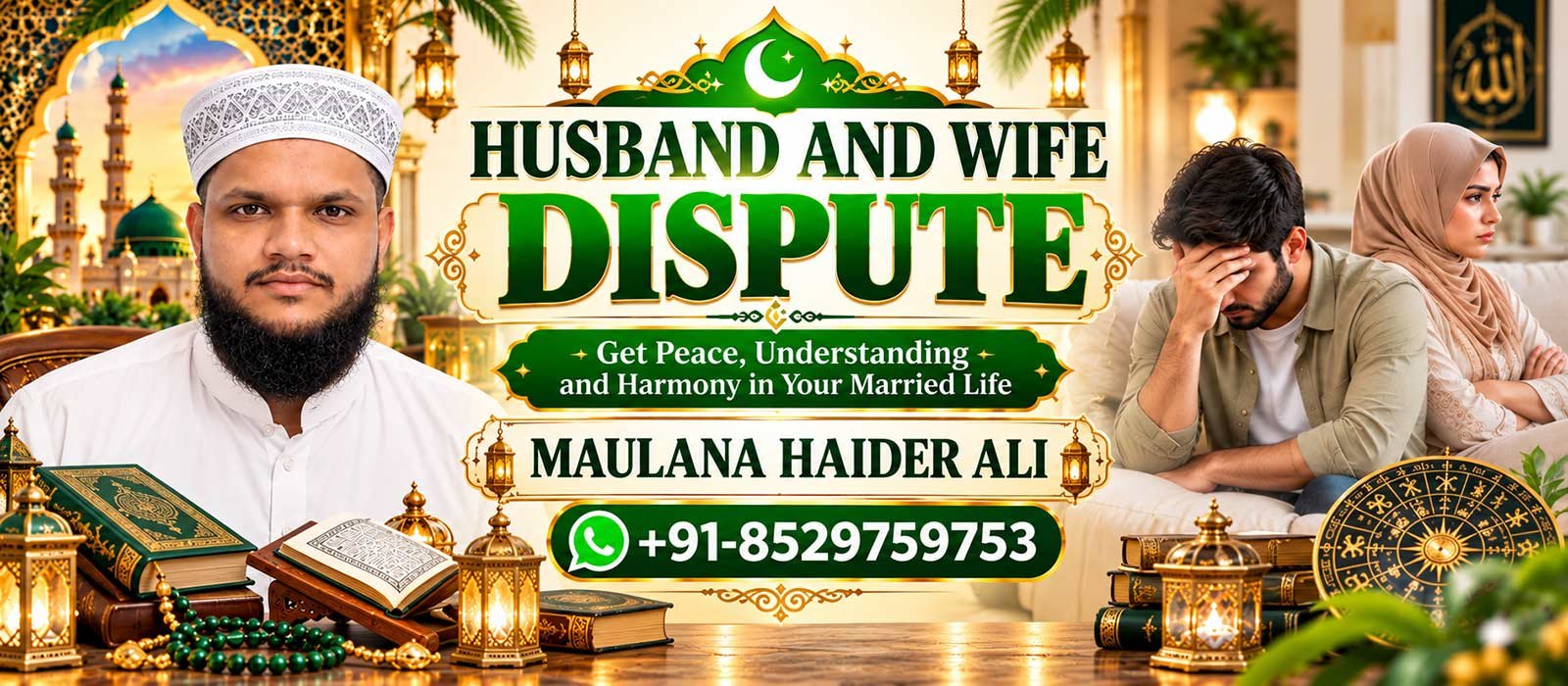 Maulana Haider Ali – trusted astrologer, WhatsApp +91-8529759753